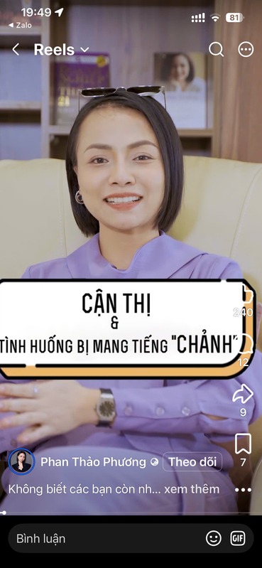 Reels speaker Phan Thảo Phương